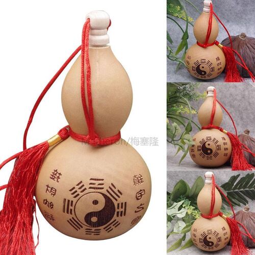 Natural Dry Gourd Bottle Table Decor Dried Flowers For Weddi