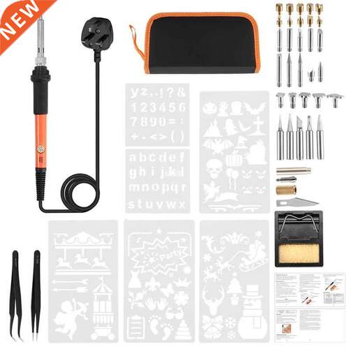 EU/US/Uk Plug 60W Electric Soldering Iron Carving Pyrography