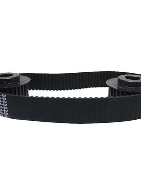 1Pcs HTD 8M-1656 To 8M-1792 Close Loop Timing Belt Black Rub