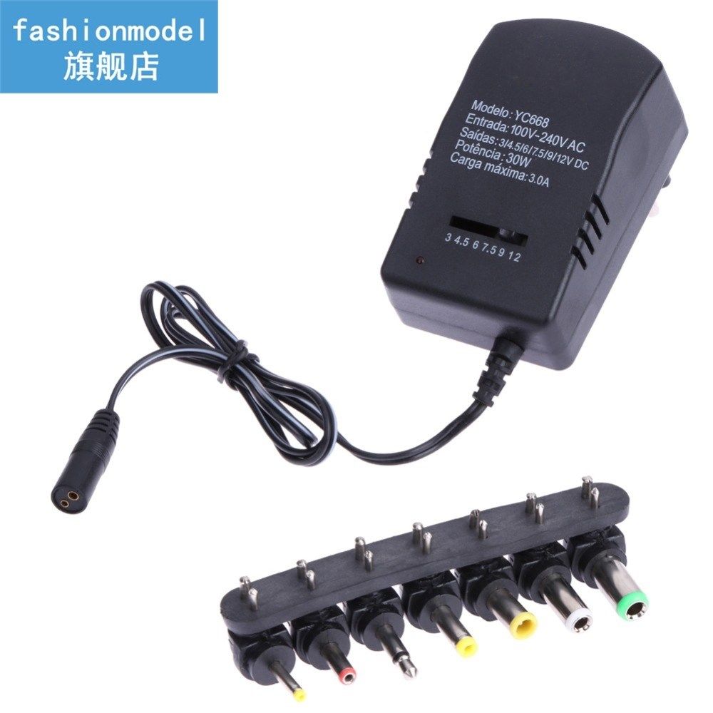 Wholesale Universal AC DC Adapter Converter 6 Plug DC 3, 4.5