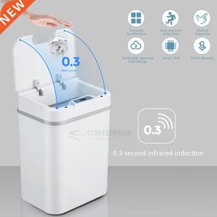 Sart Trash Can Wireless Sensor Autoatic Trash Bin Touchles