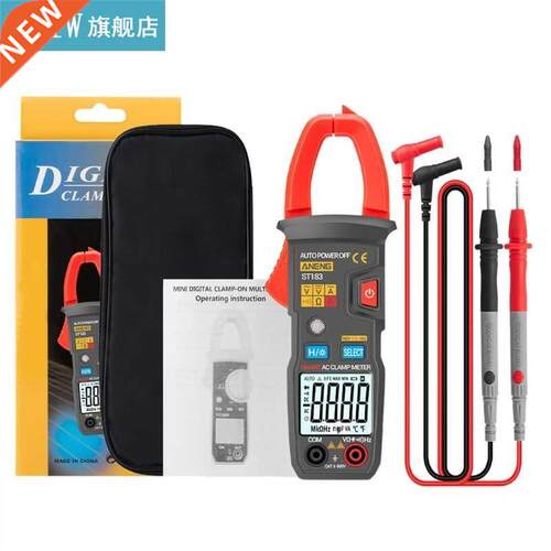 DC/AC Digital Clamp Meter ST181 6000 Counts Multimeter Ammet