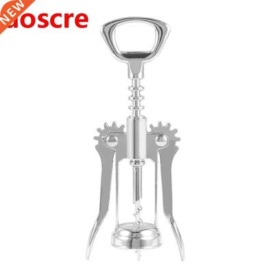 1Pc Stainless Steel Bottle Opener Waiter Metal Wine Corkscre