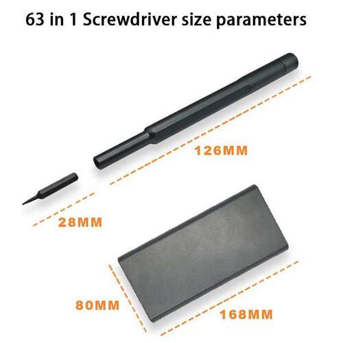 25/6 In 1 Screwdriver Set Precision Magnetic Screw Driver B