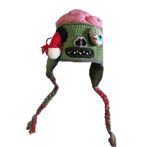 Zombie Eyes Knitted Beanies Party Halloween Costume