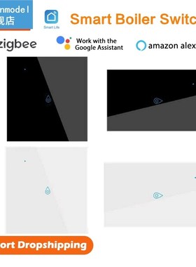 Zigbee Boiler Switch Smart Life Tuya App Water Heater 20A Re