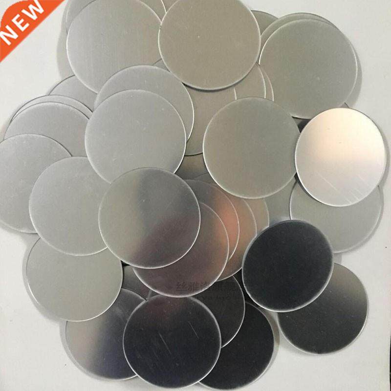 50Pcs/set 5*5cm  Round Acrylic Mirror Surface Wall er Hom