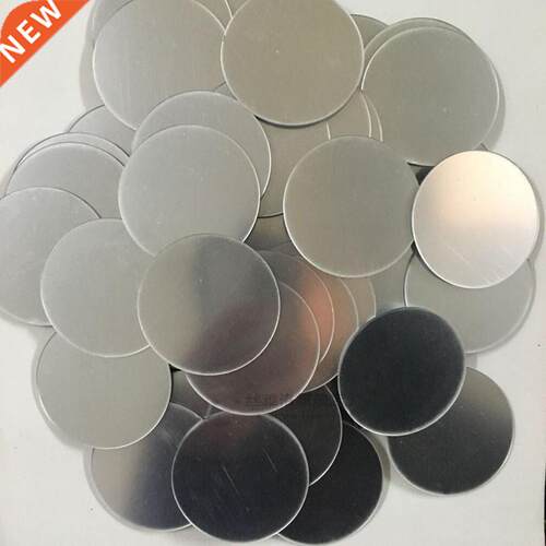 50Pcs/set 5*5cm  Round Acrylic Mirror Surface Wall er Hom