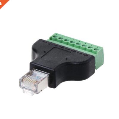 RG45 8P8C Pin Metal Cable Modular Plugs Screw Binding Post T