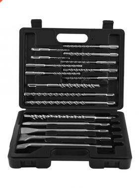 17pcs Drill Bits and Chisels Set for Electric Rotatory Hamme