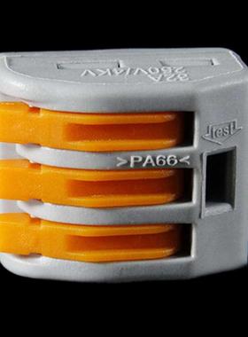 10pcs PCT-213 3 Pin Terminals Block with Reusable Lever Comp