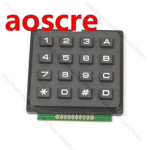 4x4 Matrix Keyboard Keypad Use Key PIC AVR Stamp Sml Dropshi