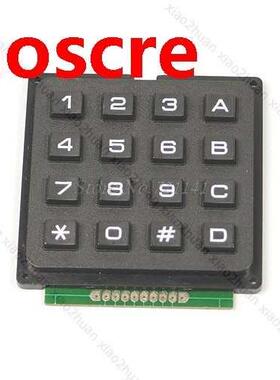 4x4 Matrix Keyboard Keypad Use Key PIC AVR Stamp Sml Dropshi