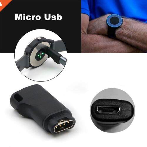 USB C to 4pin Charging Adapter for Garmin Fenix 5/5S/5X/6 Fo