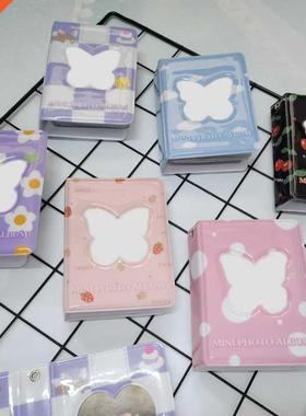 3 Inch Kpop Card Binder Photo Album Butterfly Love Hollow 40