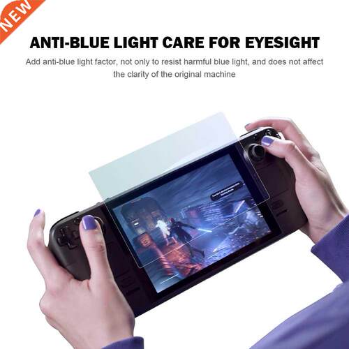 2pcs for Steam Deck Game Console Film Anti-Fall Tempered Gla