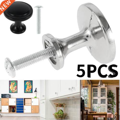 5Pcs Cabinet Knobs Cupboard Drawer Pull Kitchen Cabinet Door