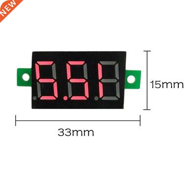 Red Led Display Mini 4.5V-30V Vtmeter Tester Panel Meter F