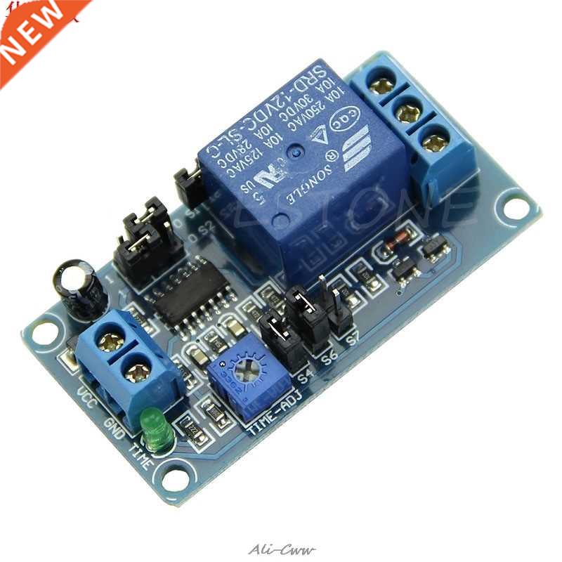 Retard de relais de retard de cc 12V avec le Module de commu