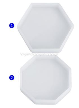 Silicone Mold Mirror DIY Epoxy Resin Crafts Jewelry Making P