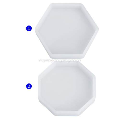 Silicone Mold Mirror DIY Epoxy Resin Crafts Jewelry Making P