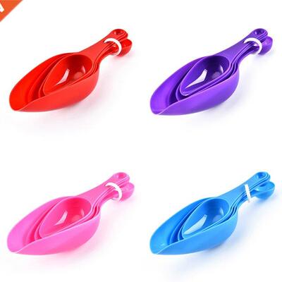 4Pcs Kitchen Measuring Spoons Teaspoon Coffee Sugar Scoop