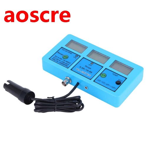 5 In1 Multifunction PH/Temp/EC/CF/TDS Meter Water Quality Te