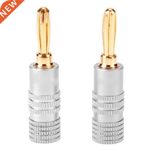 Speaker Banana Plug for Video 24K Speaker Copper 4mm Banana