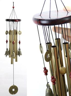 1pc Outdoor Metal Wind Chimes 4 Tubes Balcony Yard Garden Ha