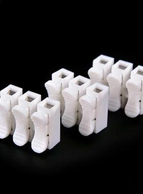 20pcs Electrical 3 Pins Cable Connectors CH3 Quick Splice Lo