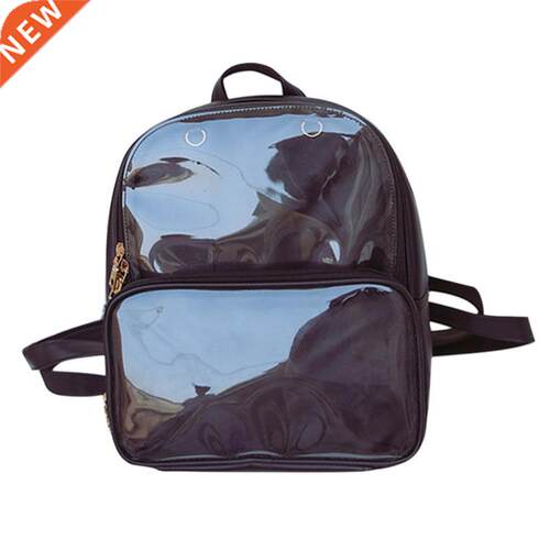 Summer Fashion Women Backpack Transparent Student Bags High