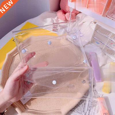 Transparent PVC Stationary Organizer Stationery Pen Holder C