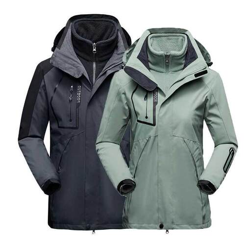 Men Woman M-5XL Winter Waterproof Fleece Fish Climb Hiking S