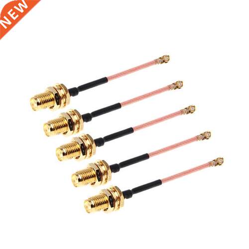 5cm RG178 Extension Cable Gold Plated RF Straight SMA Female