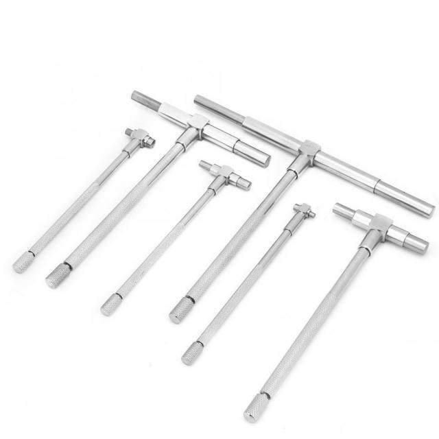 6Pcs/Set Telescopic Gauge 8-150mm Adjustable Inner Diameter
