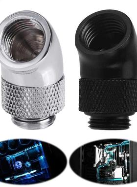 Brass G1/4 Screw Thread 45 Degree Elbow Rotary Brass Adapter