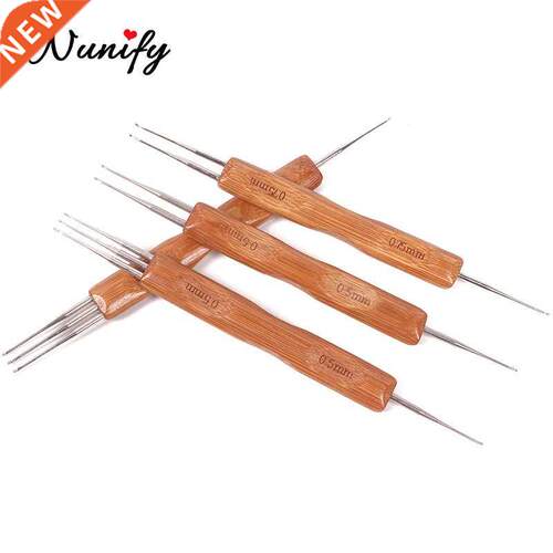 Nunify New Double Side Crochet Needle Hooks For Dreadlock Cr