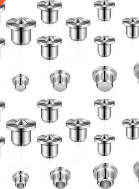 32 Pieces Dowel Pins Center Point Set Solid Dowel Tenon Poin