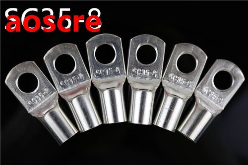 SC35-8 Bolt Hole Tinned Copper Cable lugs Battery Terminals