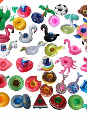 Inflatable Cup Holder Swimming Pool Accessories Drink Floati