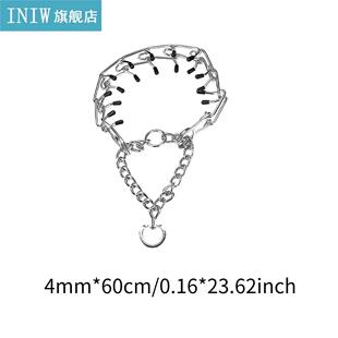 Dog Training Collar Electroplated Stainless Steel Dog Choke