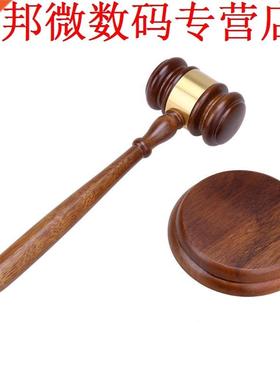 Handgemaakte Houten Veiling Hamer voor Advocaat Rechter Hand