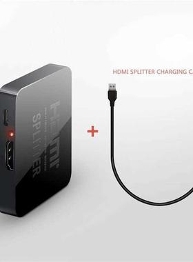 HDMI 1 in 2 out 1080p 4K 1x2 HDCP Stripper 3D Splitter Power