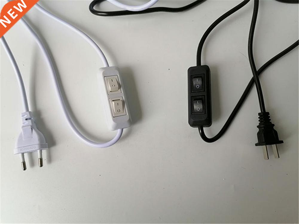 Black White 360 ° Flexible 2 light Clamp Tabl Lamps Clip on