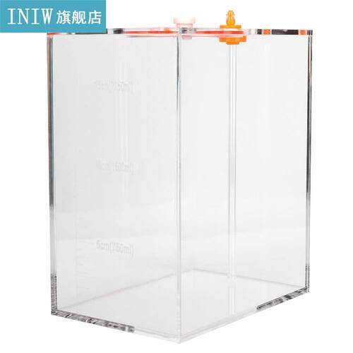 Transparent Acrylic Dosing Pump Store Reservoir Barrel Titra