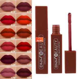 Stick Matte Chocolate Gloss Lasting Glaze Lip Long