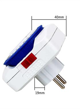 EU Plug Socket With Timer 220V 24 Hours Plug-in Mechanical T