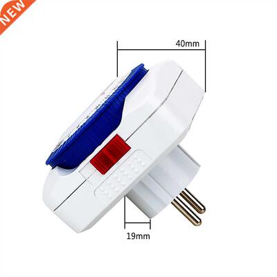 EU Plug Socket With Timer 220V 24 Hours Plug-in Mechanical T