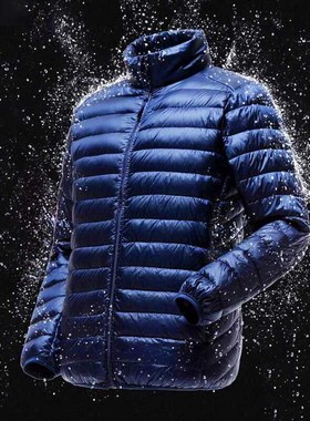 2019 Men Spring Jacket Ultra Light Thin 90% White Duck Down