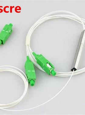 Splitter Sc Apc Fiber-Optic Singlemode FTTH Mini 1X2 PLC Ste